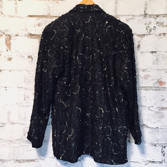 Candlelight by Jainson sparkle blazer - Picture 4 of 5